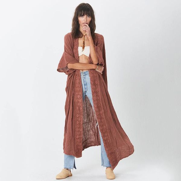 women's swimwear 2021 beach cover ups bamboo fabric bathing suit oversized dress lace cardigan loose sunscreen swimwears, White;black
women's swimwear 2021 beach cover ups bamboo fabric bathing suit oversized dress lace cardigan loose sunscreen swimwears, White;black