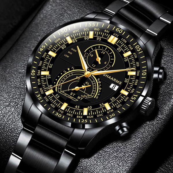 wristwatches luxury men's fashion watches male sports stainless steel quartz wrist watch men business casual calendar clock relogio mas, Slivery;brown
wristwatches luxury men's fashion watches male sports stainless steel quartz wrist watch men business casual calendar clock relogio mas, Slivery;brown