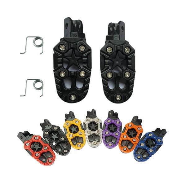 pedals 2pcs universal aluminum alloy motorcycle foot pegs rest scooter foot-peg motorbike pedal modification
pedals 2pcs universal aluminum alloy motorcycle foot pegs rest scooter foot-peg motorbike pedal modification