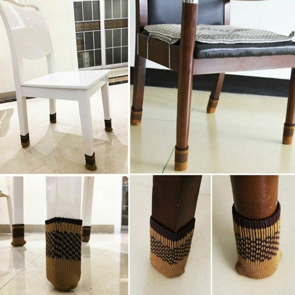 chair covers 4pcs table foot socks leg floor protectors non-slip knitting for furniture cover pad
chair covers 4pcs table foot socks leg floor protectors non-slip knitting for furniture cover pad