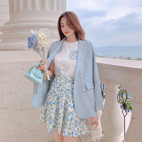 women's suits & blazers women 2021 spring autumn casual blazer jacket office lady elegant female double breasted work suit coat outerwe, White;black
women's suits & blazers women 2021 spring autumn casual blazer jacket office lady elegant female double breasted work suit coat outerwe, White;black