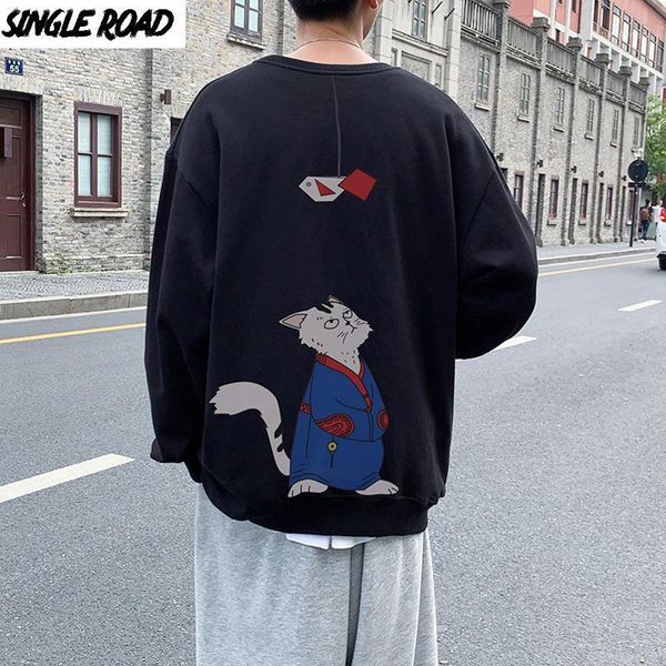 men's hoodies & sweatshirts singleroad mens crewneck sweatshirt men 2021 cat oversized hip hop harajuku japanese streetwear black hoodi
men's hoodies & sweatshirts singleroad mens crewneck sweatshirt men 2021 cat oversized hip hop harajuku japanese streetwear black hoodi