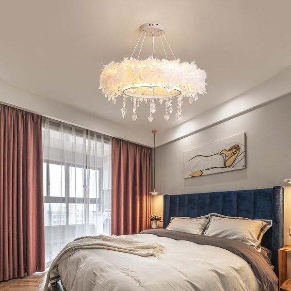 pendant lamps modern minimalist feather chandelier living room creative warm and romantic nordic ins girl net red light
pendant lamps modern minimalist feather chandelier living room creative warm and romantic nordic ins girl net red light