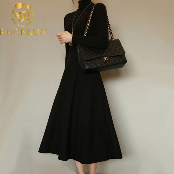 2021 new solid color monotony sweater dress women autumn winter casual long sleeve dresses long style knitted clothesswimwear bathing suits, Black;gray
2021 new solid color monotony sweater dress women autumn winter casual long sleeve dresses long style knitted clothesswimwear bathing suits, Black;gray