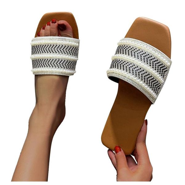 slippers fashion women's casual shoes breathable outdoor leisure sandals stitching sandalias de playa, Black
slippers fashion women's casual shoes breathable outdoor leisure sandals stitching sandalias de playa, Black