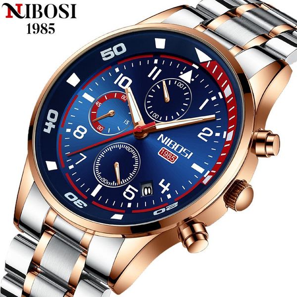 wristwatches nibosi luxury watch for men stainless steel automatic mechanical watches diver waterproof 30m wristwatch relogio masculino, Slivery;brown
wristwatches nibosi luxury watch for men stainless steel automatic mechanical watches diver waterproof 30m wristwatch relogio masculino, Slivery;brown