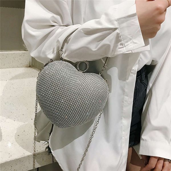 luxury cute heart shape mini clutch purses women celebrities rhinestone small diamond crystal evening bag
luxury cute heart shape mini clutch purses women celebrities rhinestone small diamond crystal evening bag