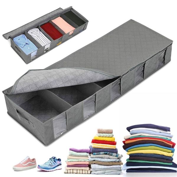 hanging baskets folding fabric storage box clear moisture-proof under bed quilt organizer home bra case socks underwear bag
hanging baskets folding fabric storage box clear moisture-proof under bed quilt organizer home bra case socks underwear bag