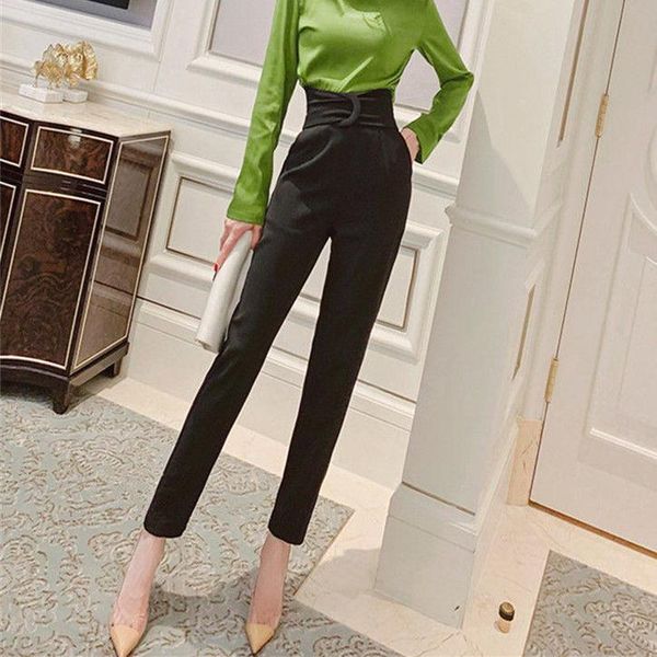 women's pants & capris 2021 spring autumn women casual solid loose thicken warm harem female bandage high waist ankle length trousers o, Black;white
women's pants & capris 2021 spring autumn women casual solid loose thicken warm harem female bandage high waist ankle length trousers o, Black;white