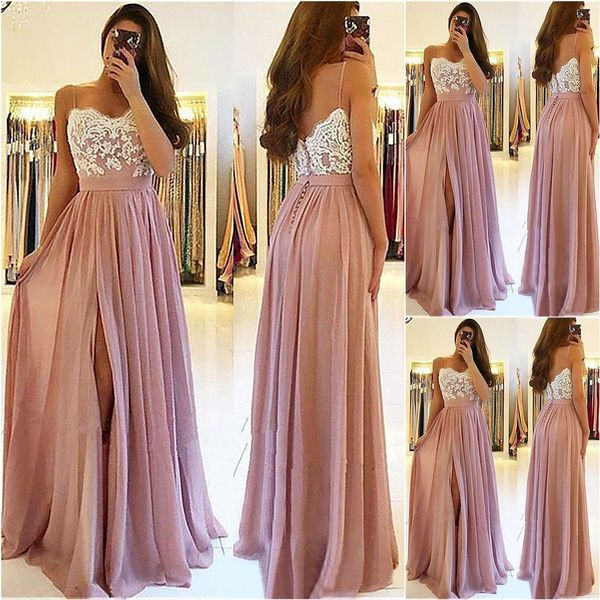 A Line Gown Spaghetti Prom Party Gown Backless Custom Sweetheart Bridesmaid Dresses Applique Chiffon Dress evening, Black
A Line Gown Spaghetti Prom Party Gown Backless Custom Sweetheart Bridesmaid Dresses Applique Chiffon Dress evening, Black