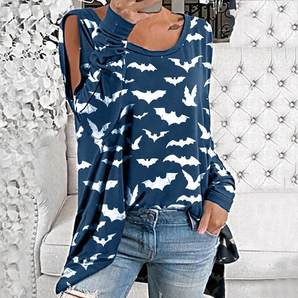 40 # off shoulder women casual fleece print t-shirts around neck long mouw trui ropa the mujahideen 2021, White
40 # off shoulder women casual fleece print t-shirts around neck long mouw trui ropa the mujahideen 2021, White