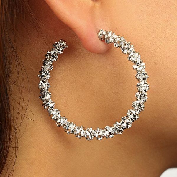 hoop & huggie boho statement earrings for women large circle 2021 trend modern female aesthetic punk egirl jewelry wedding gift, Golden;silver
hoop & huggie boho statement earrings for women large circle 2021 trend modern female aesthetic punk egirl jewelry wedding gift, Golden;silver