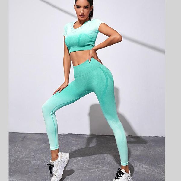 yoga outfit 2 piece ombre sets gym fitness athletic pants sportswear leggings shirt seamless sports active women suits set
yoga outfit 2 piece ombre sets gym fitness athletic pants sportswear leggings shirt seamless sports active women suits set