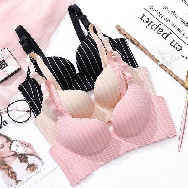 fashion stripes seamless push up bra women's underwear 3/4 cup wire adjustable female bra bralette, Red;black
fashion stripes seamless push up bra women's underwear 3/4 cup wire adjustable female bra bralette, Red;black