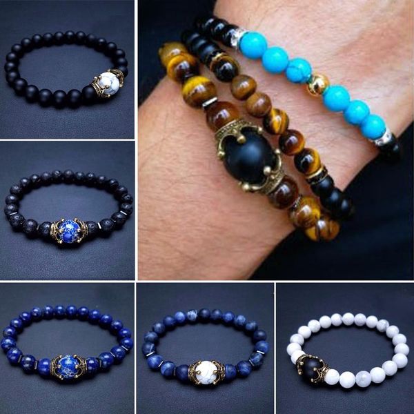 beaded, strands natural stone beaded bracelet lava tiger eye black onyx matte healing bead bangle stretch for women men jewelry
beaded, strands natural stone beaded bracelet lava tiger eye black onyx matte healing bead bangle stretch for women men jewelry