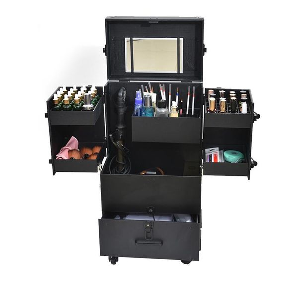 suitcases large capacity trolley makeup luggage professional multi layer tattoo nail tool suitcase with lock heighten case
suitcases large capacity trolley makeup luggage professional multi layer tattoo nail tool suitcase with lock heighten case
