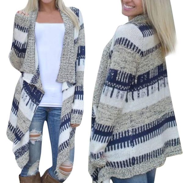 women's knits & tees women cardigan printed long sleeve irregular hem female coat loose knitted coats casual, White
women's knits & tees women cardigan printed long sleeve irregular hem female coat loose knitted coats casual, White