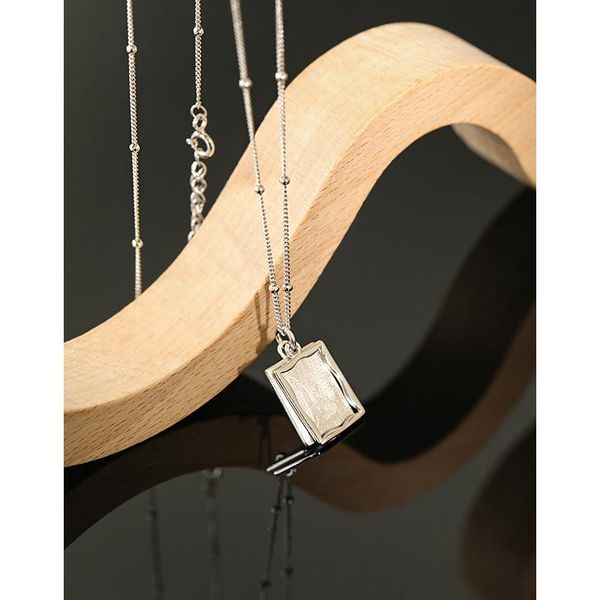 chains korean version of ins niche simple temperament geometric square brand english tag s925 sterling silver necklace female
chains korean version of ins niche simple temperament geometric square brand english tag s925 sterling silver necklace female