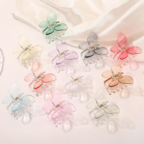 butterfly hair claw sweet candy color hair clips resin clamps barrettes styling tools women girls fashion hair accessories, Slivery;white
butterfly hair claw sweet candy color hair clips resin clamps barrettes styling tools women girls fashion hair accessories, Slivery;white