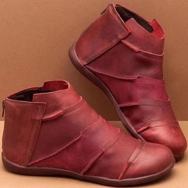 boots gaoke women pu leather ankle autumn winter zipper vintage cowboy shoes woman retro work botas mujer, Black
boots gaoke women pu leather ankle autumn winter zipper vintage cowboy shoes woman retro work botas mujer, Black