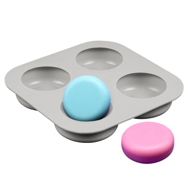 craft tools 4 cavity round silicone molds for soap making 3d handmade forms tray mould
craft tools 4 cavity round silicone molds for soap making 3d handmade forms tray mould
