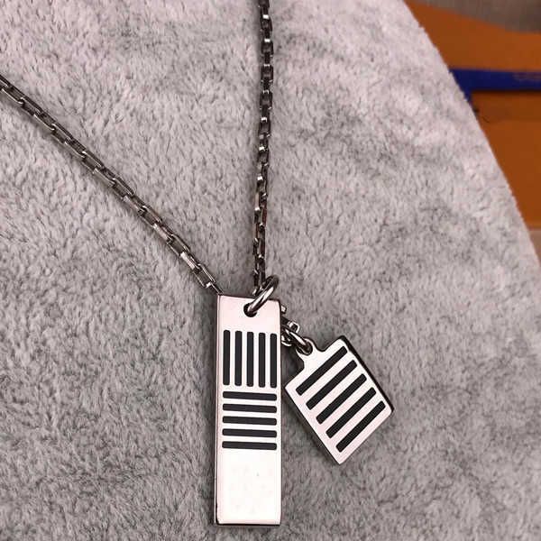 new black charm necklaces enamel chain necklace new square titanium steel clavicle necklace necklace jewelry supply, Silver
new black charm necklaces enamel chain necklace new square titanium steel clavicle necklace necklace jewelry supply, Silver
