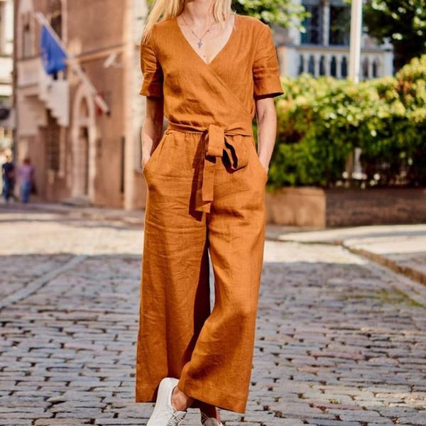 women short sleeve wide leg loose jumpsuit summer casual v-neck pocket overalls sports jumpsuits fashion playsuits 2021 hot, Black;white
women short sleeve wide leg loose jumpsuit summer casual v-neck pocket overalls sports jumpsuits fashion playsuits 2021 hot, Black;white
