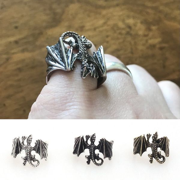 designer rings 1pc men women punk brass cool wings flying chinese dragon ring animal resizable wholesale new design jewelry gift, Golden;silver
designer rings 1pc men women punk brass cool wings flying chinese dragon ring animal resizable wholesale new design jewelry gift, Golden;silver