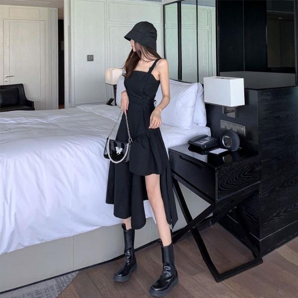 casual dresses gothic dress women's harajuku lace lolita kawaii punk cute sleeveless black mid-length irregular 2021, Black;gray
casual dresses gothic dress women's harajuku lace lolita kawaii punk cute sleeveless black mid-length irregular 2021, Black;gray