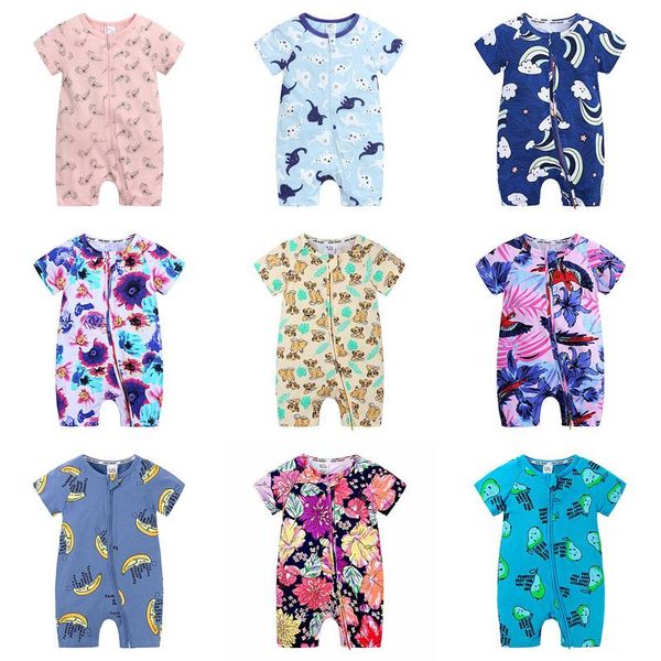 jumpsuits cartoon baby clothes boys romper summer girl cotton zipper short sleeve infant rompers born 3-24 months, Blue
jumpsuits cartoon baby clothes boys romper summer girl cotton zipper short sleeve infant rompers born 3-24 months, Blue