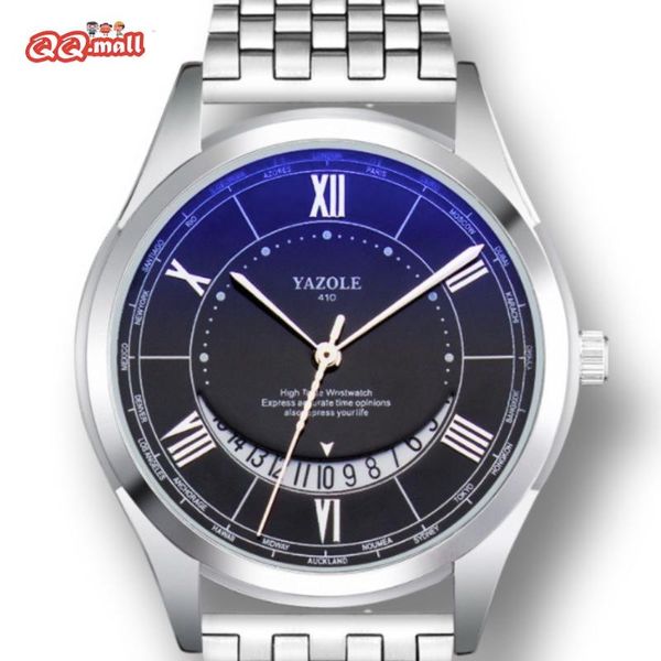 wristwatches yazole men watch calendar quartz casual sports waterproof clock date male wristwatch luxury steel leather band, Slivery;brown
wristwatches yazole men watch calendar quartz casual sports waterproof clock date male wristwatch luxury steel leather band, Slivery;brown
