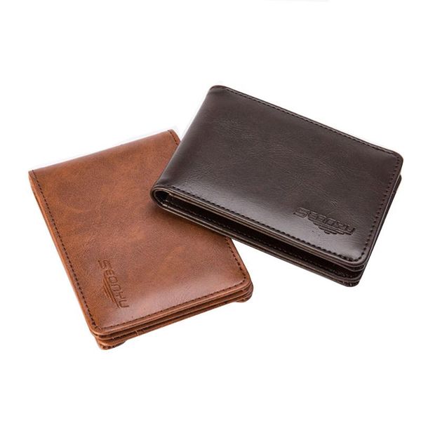 card holders men bifold business leather wallet id holder purse pockets, Brown;gray
card holders men bifold business leather wallet id holder purse pockets, Brown;gray