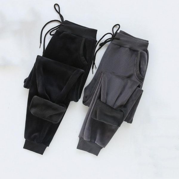 women's leggings luren sports pant soft thickened outer wear casual loose sweatpants harem jogging running high waist trousers women, Black
women's leggings luren sports pant soft thickened outer wear casual loose sweatpants harem jogging running high waist trousers women, Black