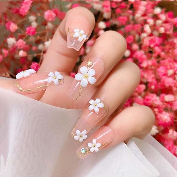 nail art decorations white resin five petal flower jewelry fresh and elegant three-dimensional small, Silver;gold
nail art decorations white resin five petal flower jewelry fresh and elegant three-dimensional small, Silver;gold