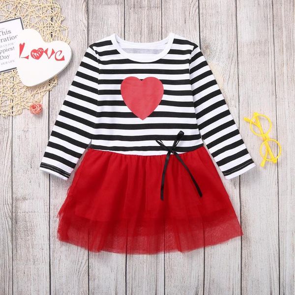 girl's dresses valentine's day outfits kids girls clothes dress bow striped tulle princess vestido infantil @47, Red;yellow
girl's dresses valentine's day outfits kids girls clothes dress bow striped tulle princess vestido infantil @47, Red;yellow