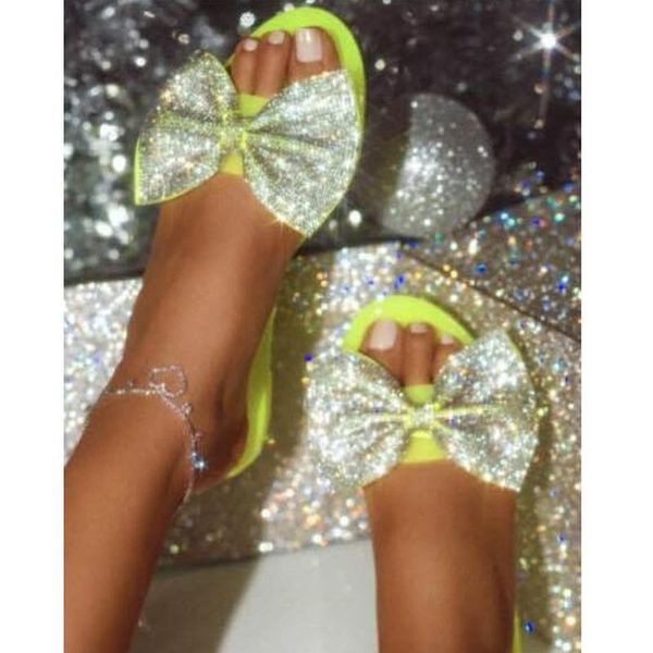 2021 women shoes summer slippers bling diamond bow round head crystal flat with ladies footwear beach slides outdoor slippers, Black
2021 women shoes summer slippers bling diamond bow round head crystal flat with ladies footwear beach slides outdoor slippers, Black
