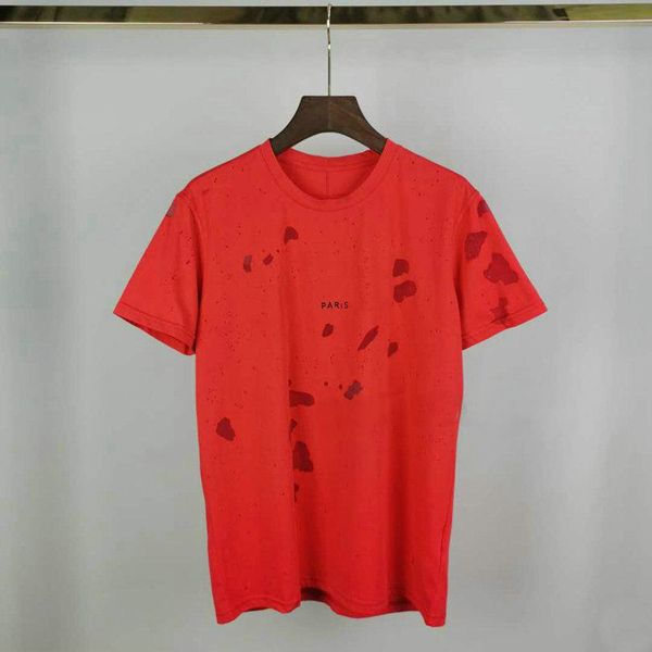 2021 summer men's t-shirts fashion luxury europe paris big broken holes tees two layer fabric t shirt men women small letter print desi, White;black
2021 summer men's t-shirts fashion luxury europe paris big broken holes tees two layer fabric t shirt men women small letter print desi, White;black