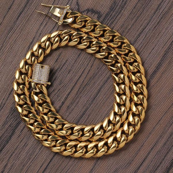 chains 12mm men's iced out stainless steel cuban chain necklace hip hop jewelry bc001, Silver
chains 12mm men's iced out stainless steel cuban chain necklace hip hop jewelry bc001, Silver