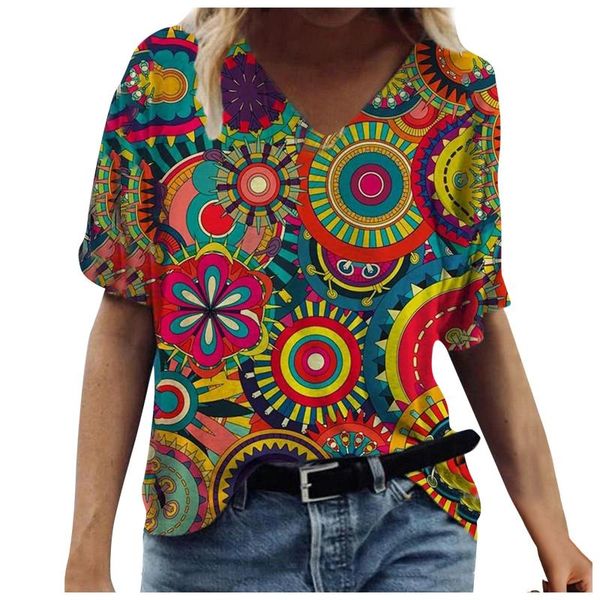 women's t-shirt fashion summer printed short sleeve crew-neck casual tee camiseta mujer vestido de mulher #s, White
women's t-shirt fashion summer printed short sleeve crew-neck casual tee camiseta mujer vestido de mulher #s, White