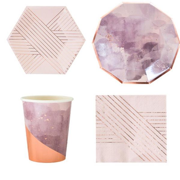 disposable dinnerware tableware purple watercolor large paper plates high grade party decor striped pink cup plate birthday wedding supplie
disposable dinnerware tableware purple watercolor large paper plates high grade party decor striped pink cup plate birthday wedding supplie