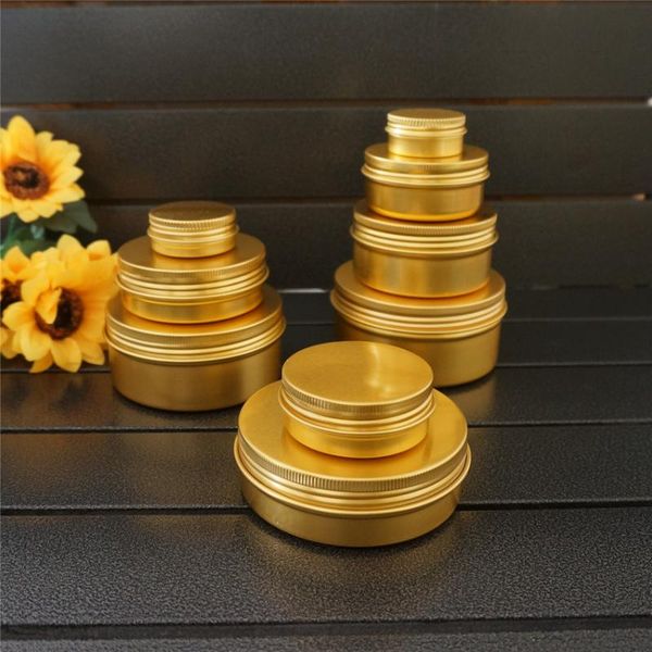 storage bottles & jars 10/15/30/50/60/80/100/150/200g gold empty round aluminum box metal tin cosmetic cream diy refillable jar tea pot
storage bottles & jars 10/15/30/50/60/80/100/150/200g gold empty round aluminum box metal tin cosmetic cream diy refillable jar tea pot