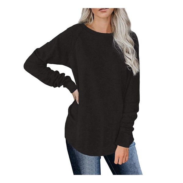 women's t-shirt solid colro cotton autumn t shirt womens tunic o neck long sleeve high low casual shirts fall winter fashion female, White
women's t-shirt solid colro cotton autumn t shirt womens tunic o neck long sleeve high low casual shirts fall winter fashion female, White