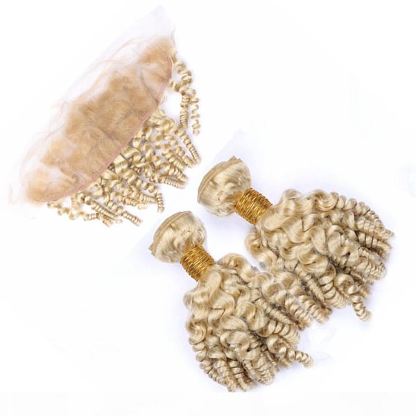 peruvian human hair #613 blonde aunty funmi weave wefts and frontal bleach blonde funmi curly 2bundles with 13x4 lace frontal 3pcs lot, Black;brown
peruvian human hair #613 blonde aunty funmi weave wefts and frontal bleach blonde funmi curly 2bundles with 13x4 lace frontal 3pcs lot, Black;brown