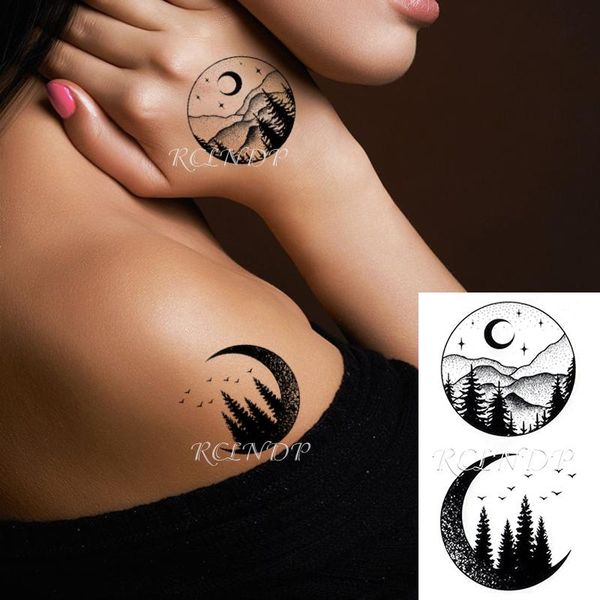 temporary tattoos waterproof tattoo stickers moon hill forest star tree bird animal fake tatto flash tatoo body art for girl women men
temporary tattoos waterproof tattoo stickers moon hill forest star tree bird animal fake tatto flash tatoo body art for girl women men