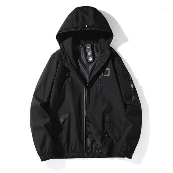 men's jackets windbreaker high street hooded outerwear spring autumn casual coat male clothing men outdoor sportswear, Black;brown
men's jackets windbreaker high street hooded outerwear spring autumn casual coat male clothing men outdoor sportswear, Black;brown