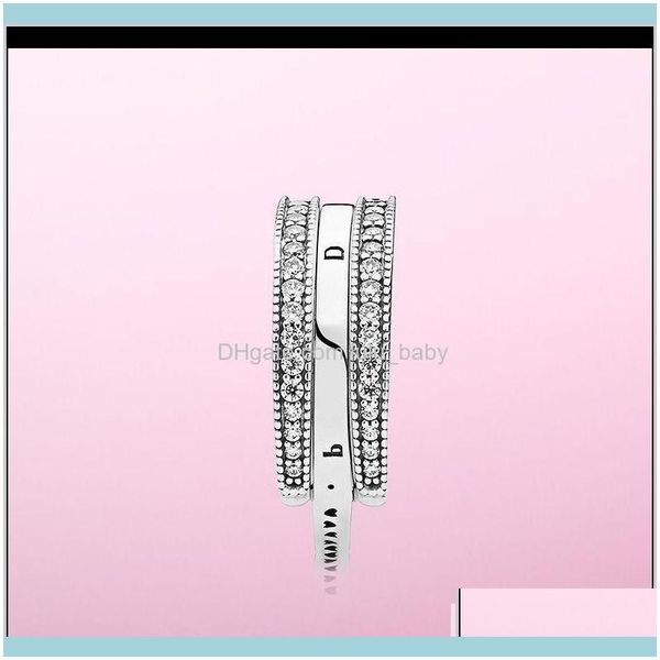 band jewelryband jewelry 925 sterling rings original box for style women wedding gift ring sets drop delivery 2021 5nrt4, Silver
band jewelryband jewelry 925 sterling rings original box for style women wedding gift ring sets drop delivery 2021 5nrt4, Silver