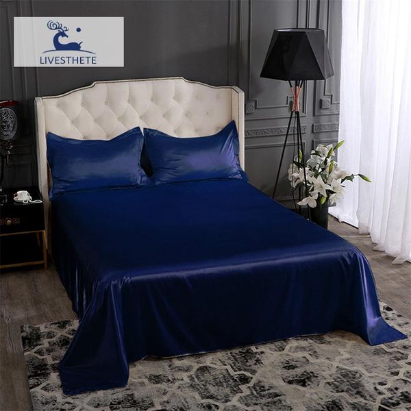 sheets & sets liv-esthete luxury blue 100% silk flat sheet silky case bed linen set queen king healthy for women man sleep
sheets & sets liv-esthete luxury blue 100% silk flat sheet silky case bed linen set queen king healthy for women man sleep