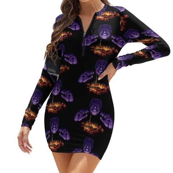 casual dresses villain dress long sleeve day bodycon youth spandex soft one-piece, Black;gray
casual dresses villain dress long sleeve day bodycon youth spandex soft one-piece, Black;gray