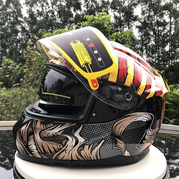 motorcycle helmets helmet double lens four seasons racing three-color optional full face
motorcycle helmets helmet double lens four seasons racing three-color optional full face