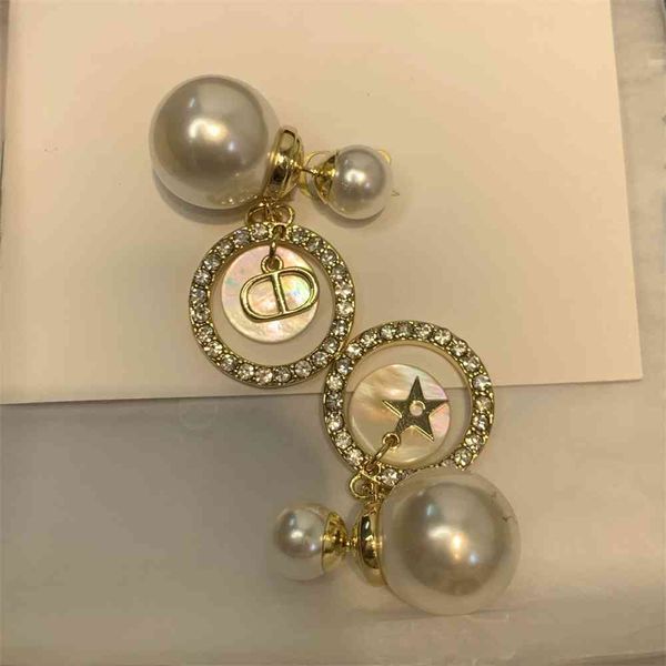 special offer 2021 luxury designer jewelry letter bubble size pearl shell pendant five pointed star inlaid diamond hollow pendant earrings t, Silver
special offer 2021 luxury designer jewelry letter bubble size pearl shell pendant five pointed star inlaid diamond hollow pendant earrings t, Silver
